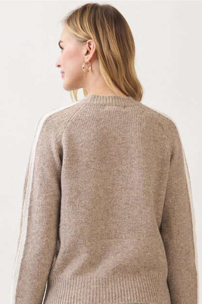The Hadley Stripe Sleeve Sweater