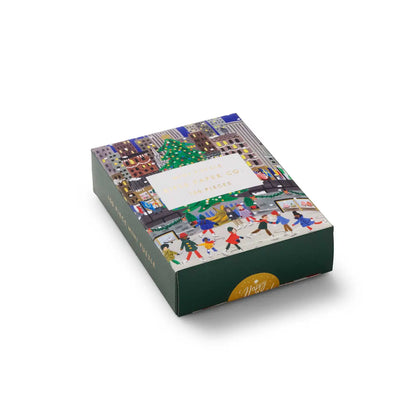 Christmas on Ice Mini Puzzle | 100 Pieces