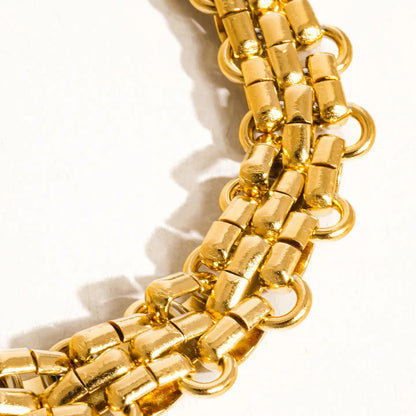 Golden Hour Weave Bracelet