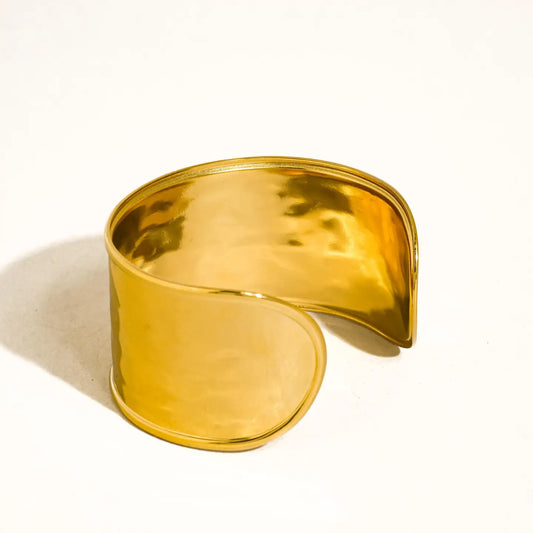 Carrie Wide Statement Cuff Bracelet