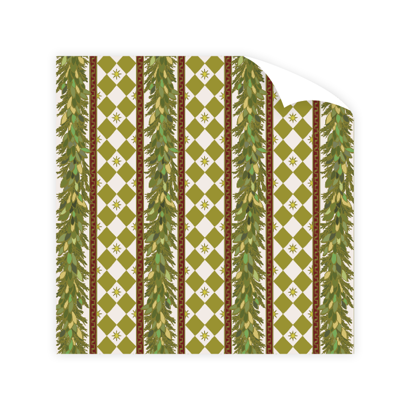 Charleston Etoile Wrapping Paper Roll