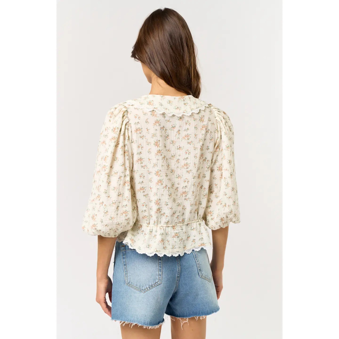 Flirty Floral Top