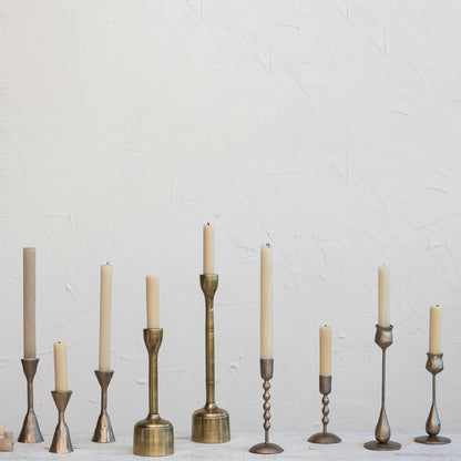 Hand Forged Iron Taper Candle Holder