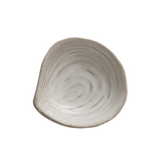 Sandy Stoneware Dish