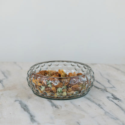 Clear Hobnail Glass Bowl