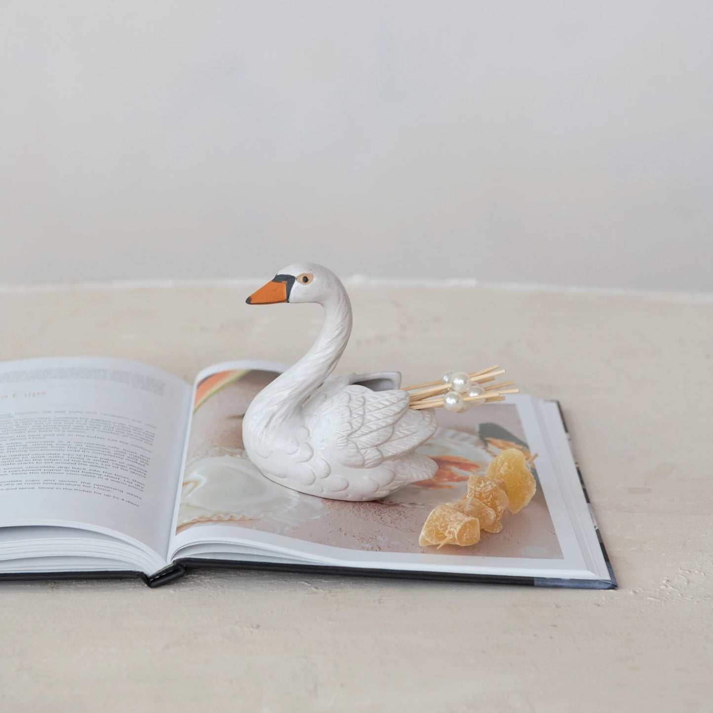 Swan Shaped Toothpick Holder