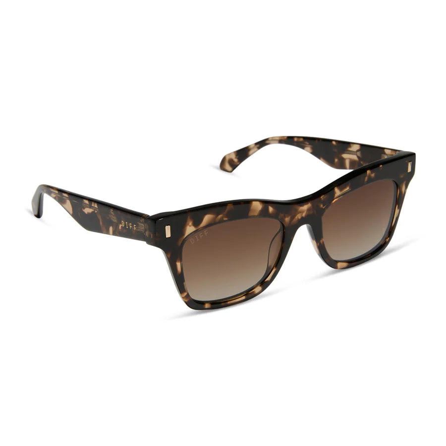 Bradley Espresso Tortoise Brown Gradient Polarized Sunglasses