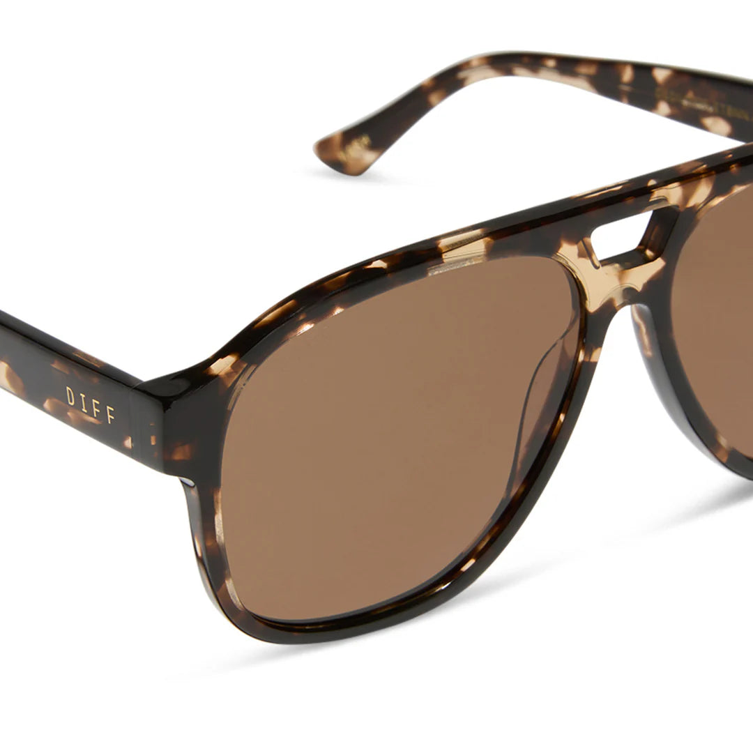 Nash Espresso Tortoise Brown Sunglasses