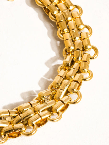 Gold Weave Bracelet