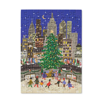 Christmas on Ice Mini Puzzle | 100 Pieces