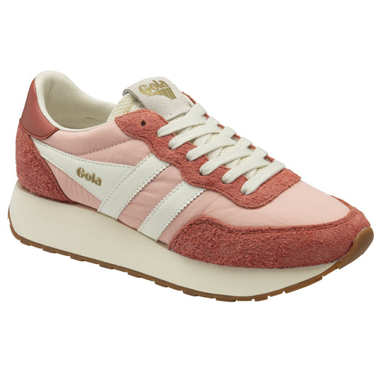 Gola Classics Women's Arizona Sneakers in Pale Pink/Clay/Off White