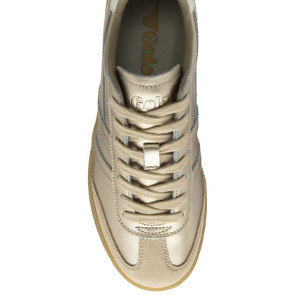 Gola Classics Women's Viper Gold Metallic Sneakers