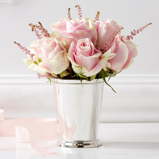 McKenzie Mint Julep Cup/Vase - Silver-Plated Brass