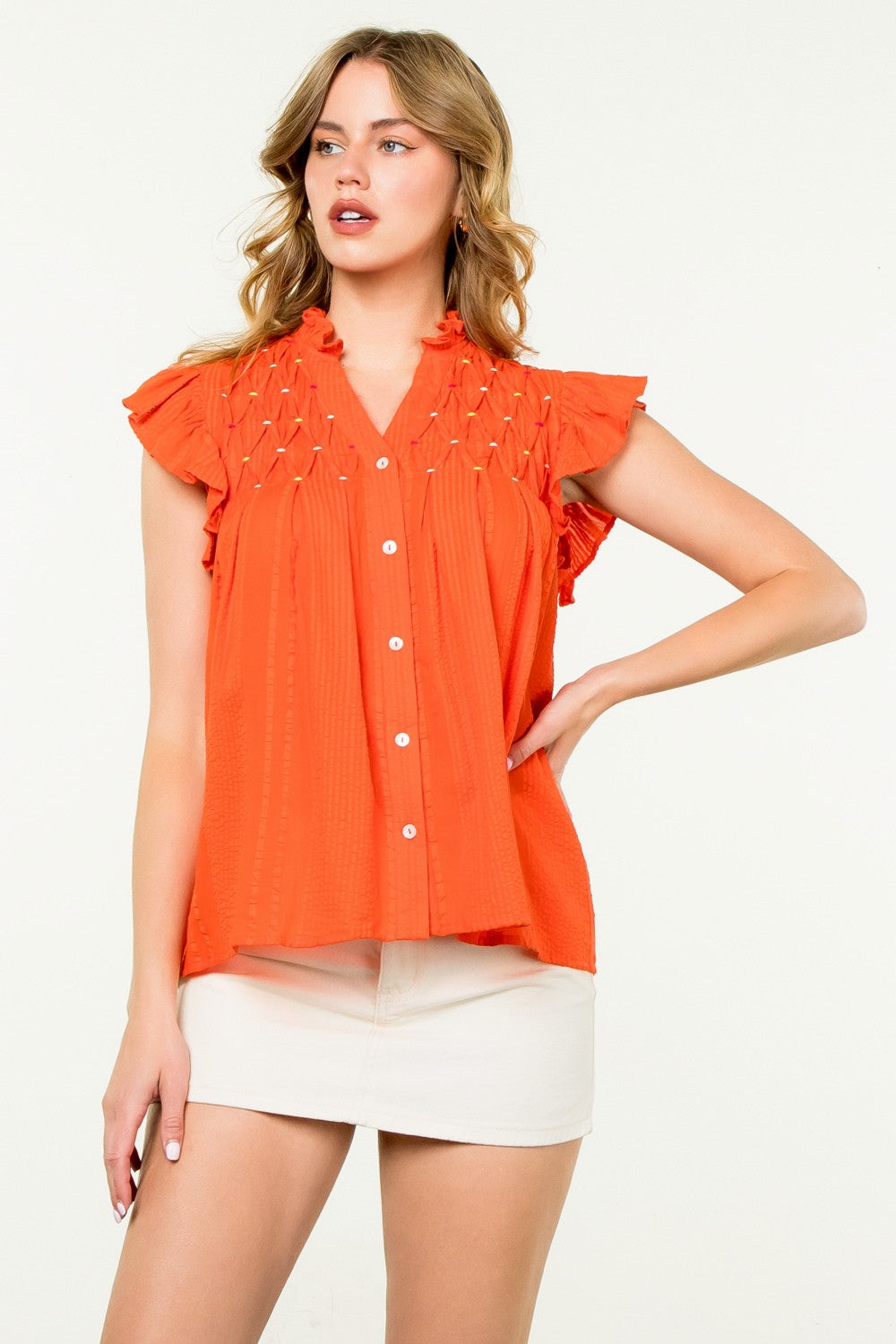 Orange Summer Punch Top