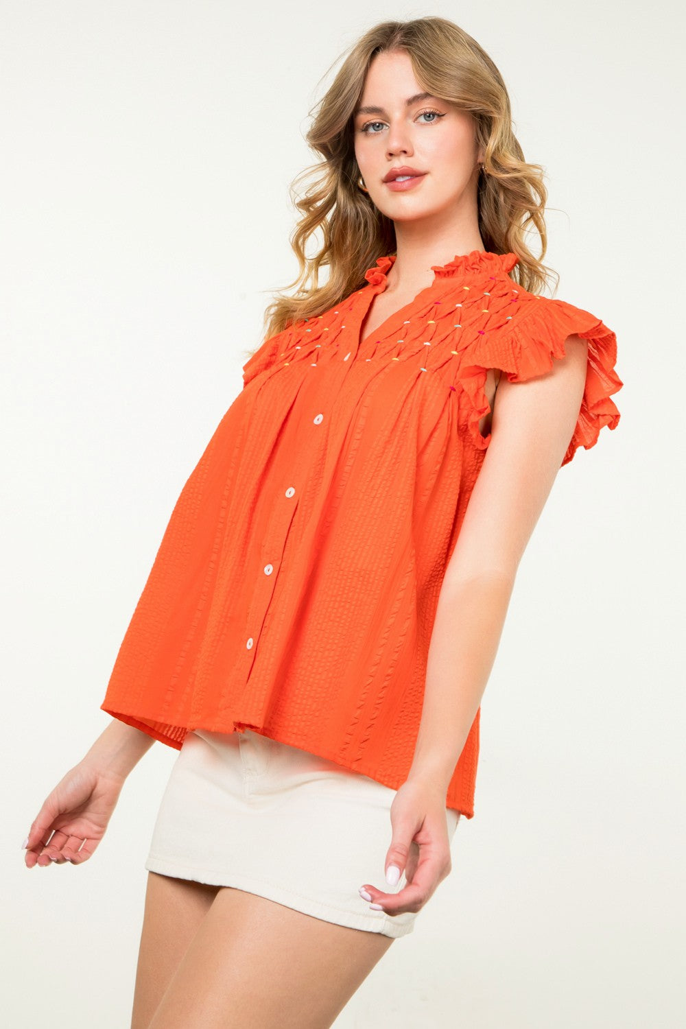 Orange Summer Punch Top