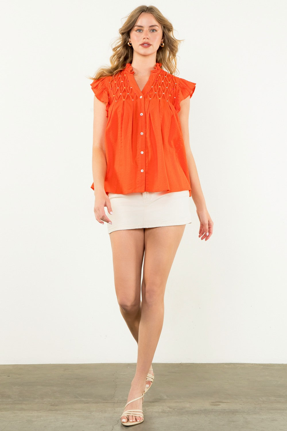 Orange Summer Punch Top