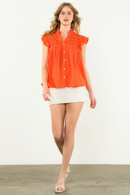Orange Summer Punch Top