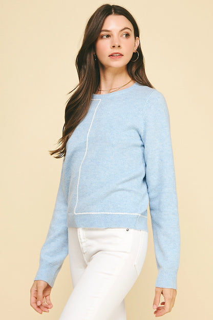 Bluebell Trim Sweater