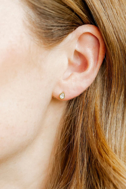 Patsy Pear Screwback Earrings
