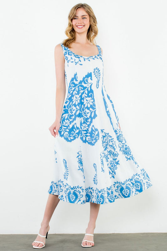 Carolina Floral Midi Dress