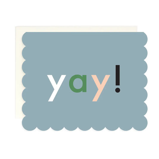 Yay Greeting Card
